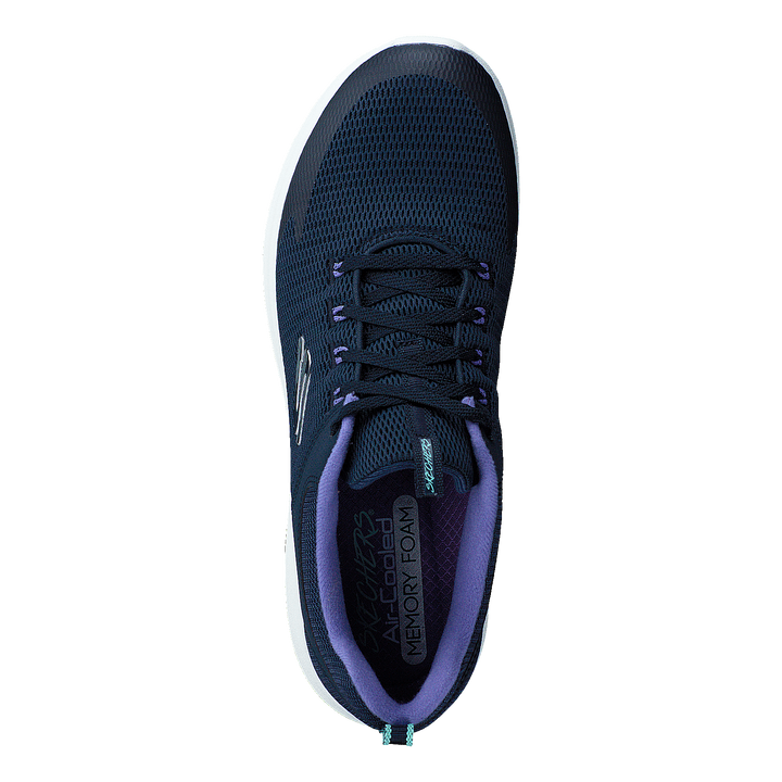 Womens Navy Purple