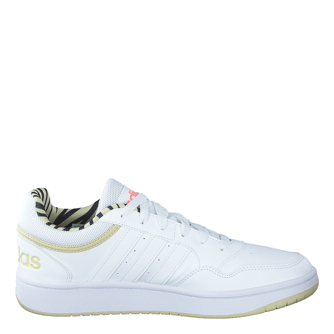 Hoops 3.0 Lifestyle Basketball Low Classic Shoes Cloud White / Cloud White / Sandy Beige