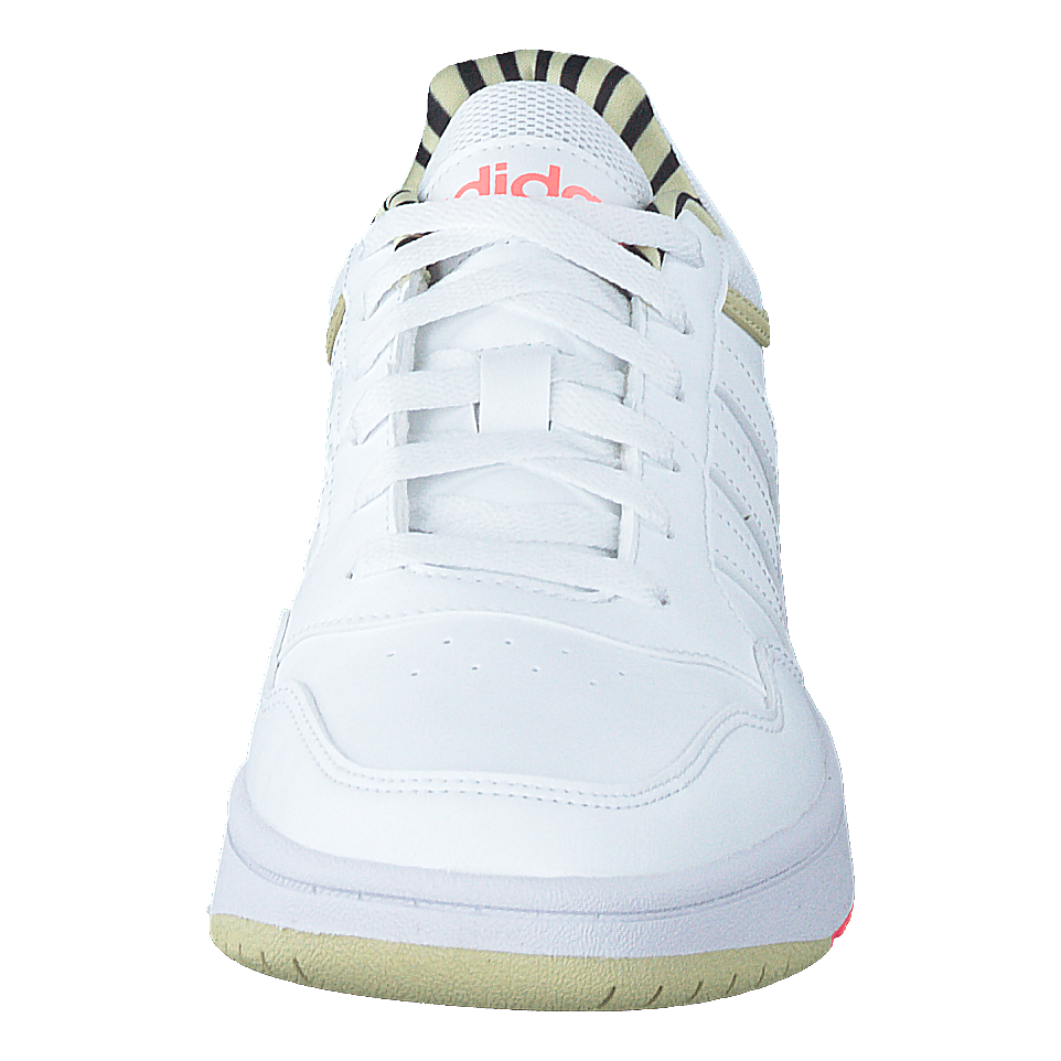 Hoops 3.0 Lifestyle Basketball Low Classic Shoes Cloud White / Cloud White / Sandy Beige