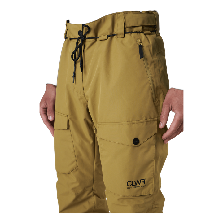 Fine Pants W Light Olive