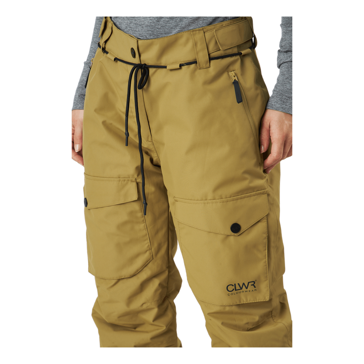 Fine Pants W Light Olive