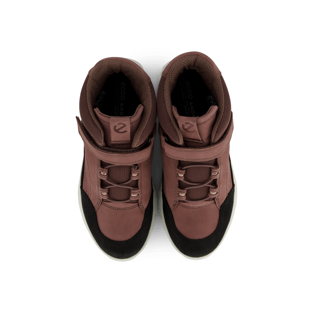 Ecco Exostrike Kids Black/dusty Purple/dusty Purpl