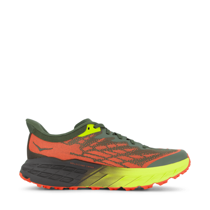 M Speedgoat 5 Thyme / Fiesta