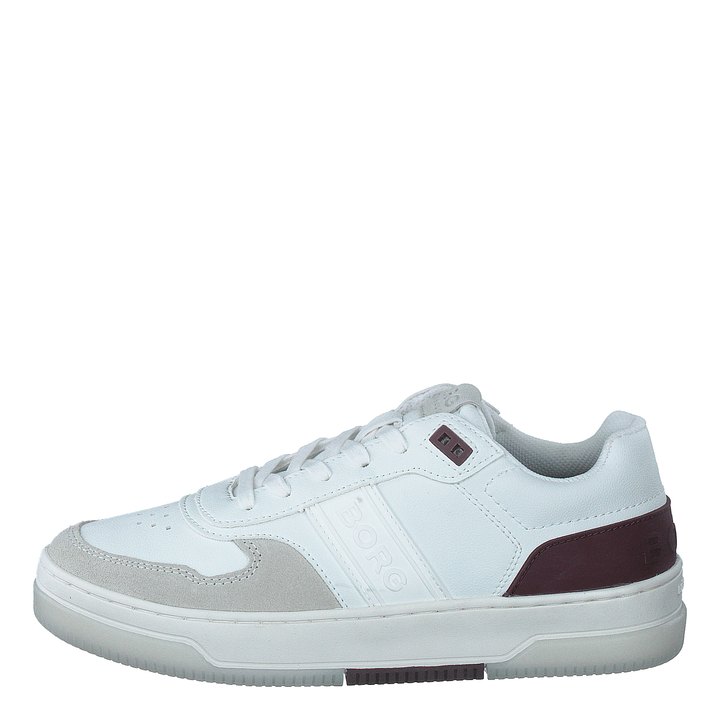 T2300 Ctr W White-burgundy