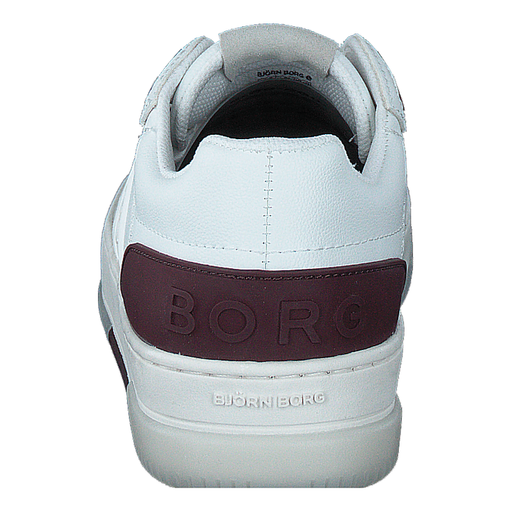 T2300 Ctr W White-burgundy