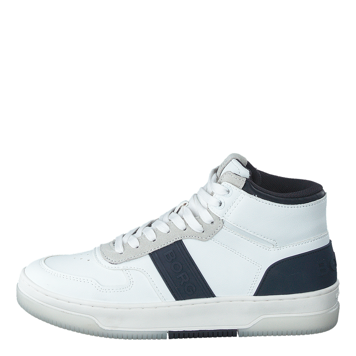 T2300 Mid Ctr M White-navy
