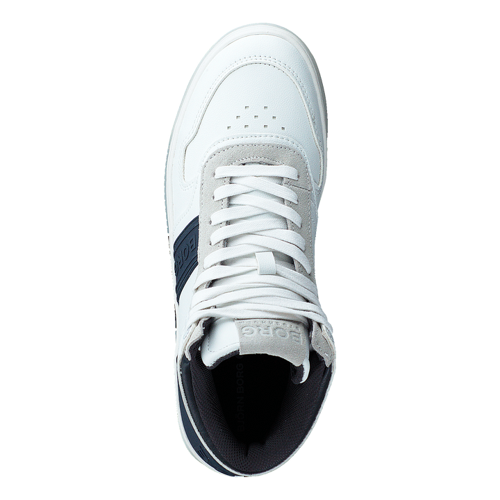 T2300 Mid Ctr M White-navy