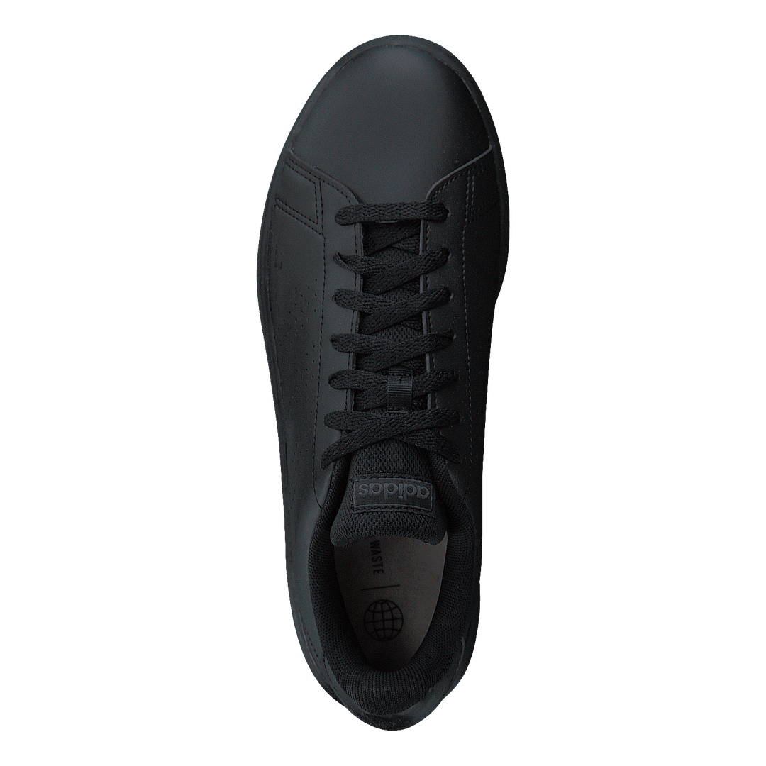 Advantage Base Court Lifestyle Shoes Core Black / Core Black / Grey Six