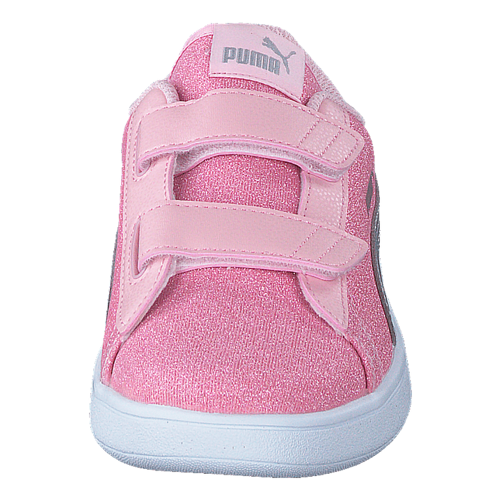 Puma Smash V2 Glitz Glam V Ps Almond Blossom-puma Silver