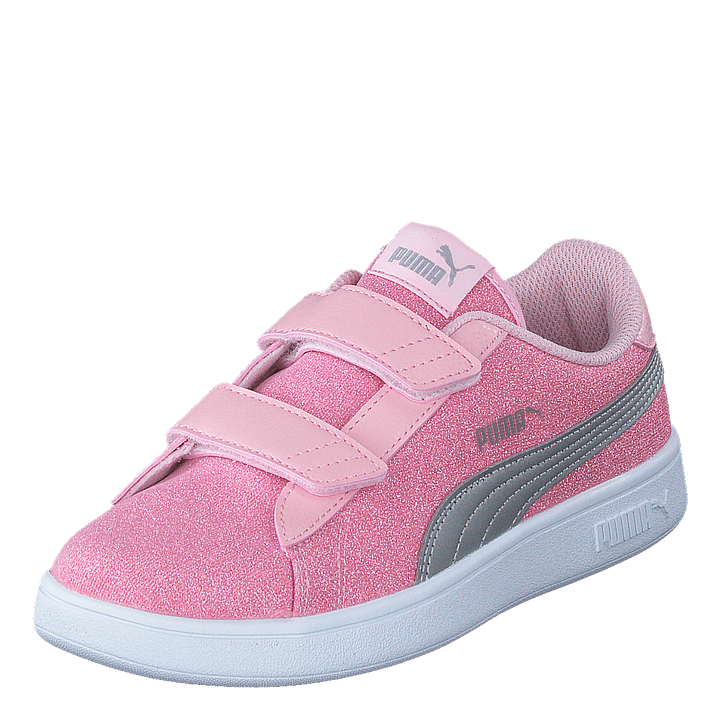 Puma Smash V2 Glitz Glam V Ps Almond Blossom-puma Silver