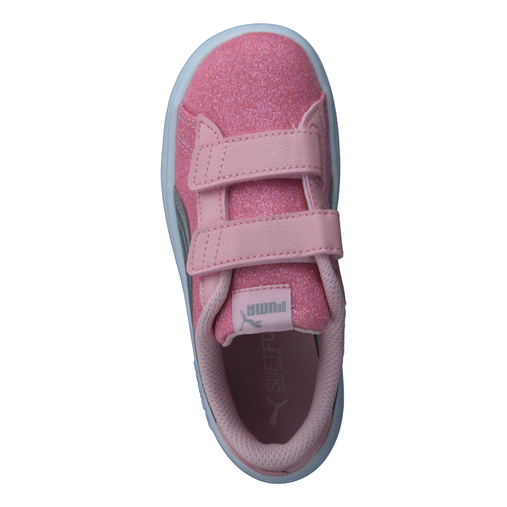 Puma Smash V2 Glitz Glam V Inf Almond Blossom-puma Silver