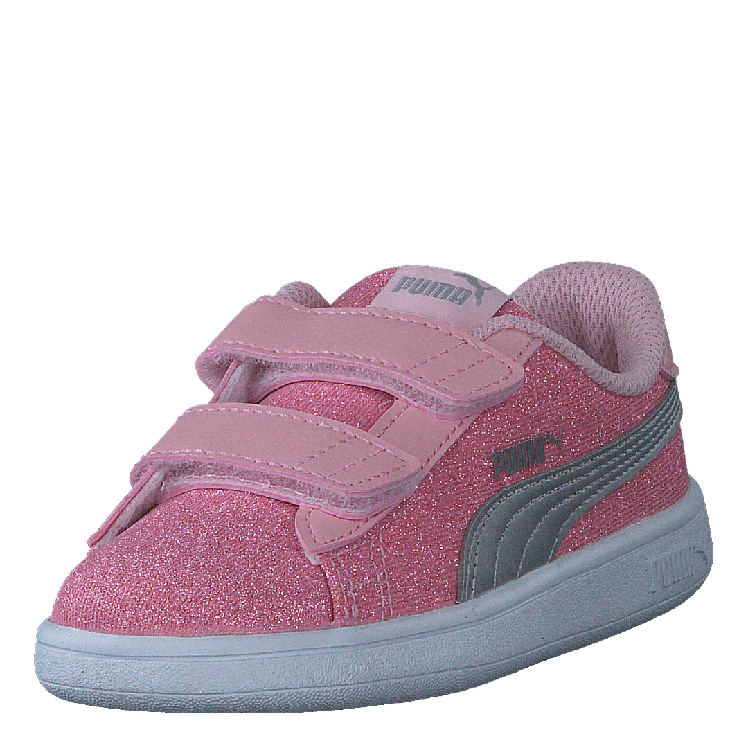 Puma Smash V2 Glitz Glam V Inf Almond Blossom-puma Silver