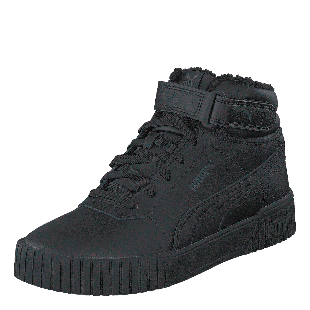 Carina 2.0 Mid Wtr Jr Puma Black-puma Black-dark Sha