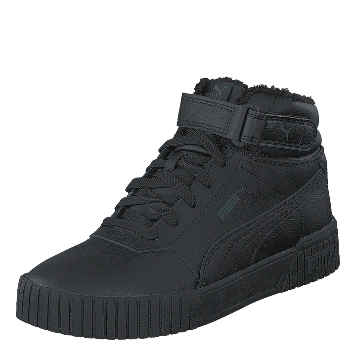 Carina 2.0 Mid Wtr Jr Puma Black-puma Black-dark Sha