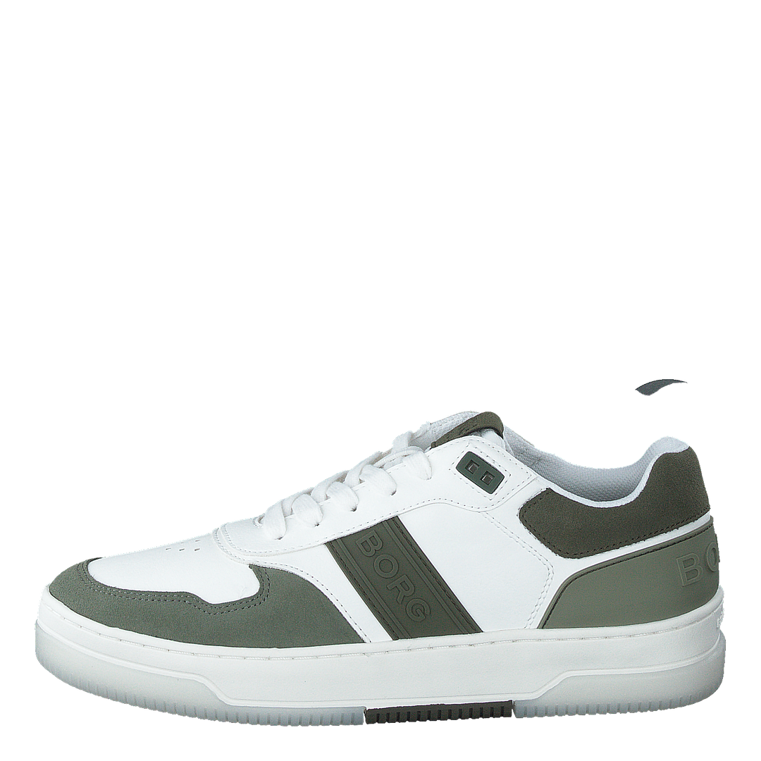 T2300 Blk M Wht-olv
