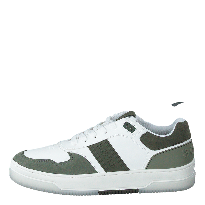 T2300 Blk M Wht-olv