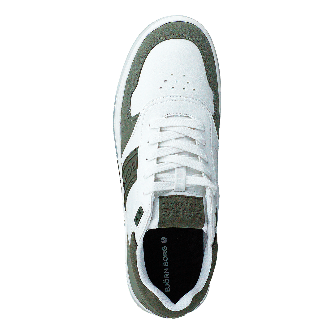 T2300 Blk M Wht-olv