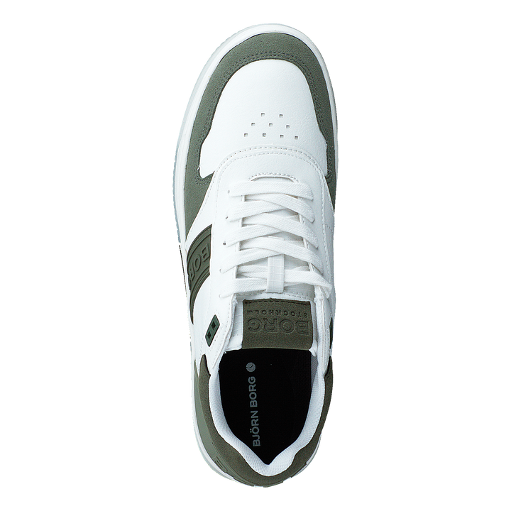 T2300 Blk M Wht-olv