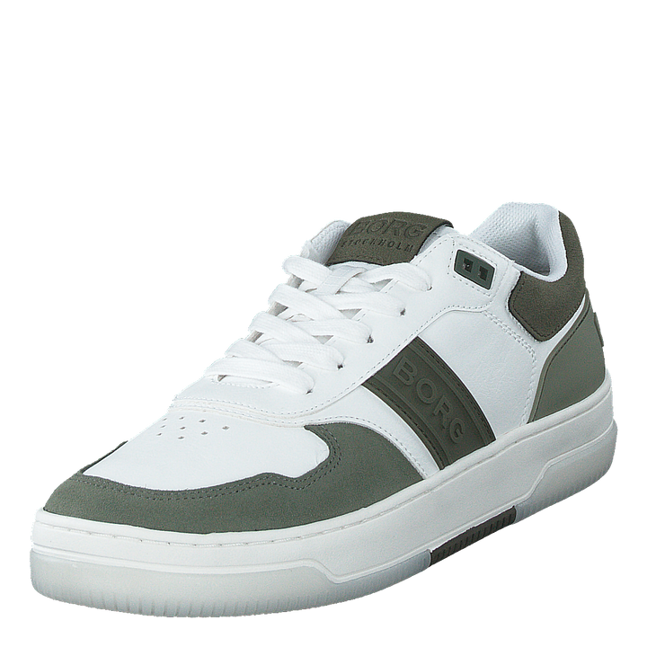 T2300 Blk M Wht-olv