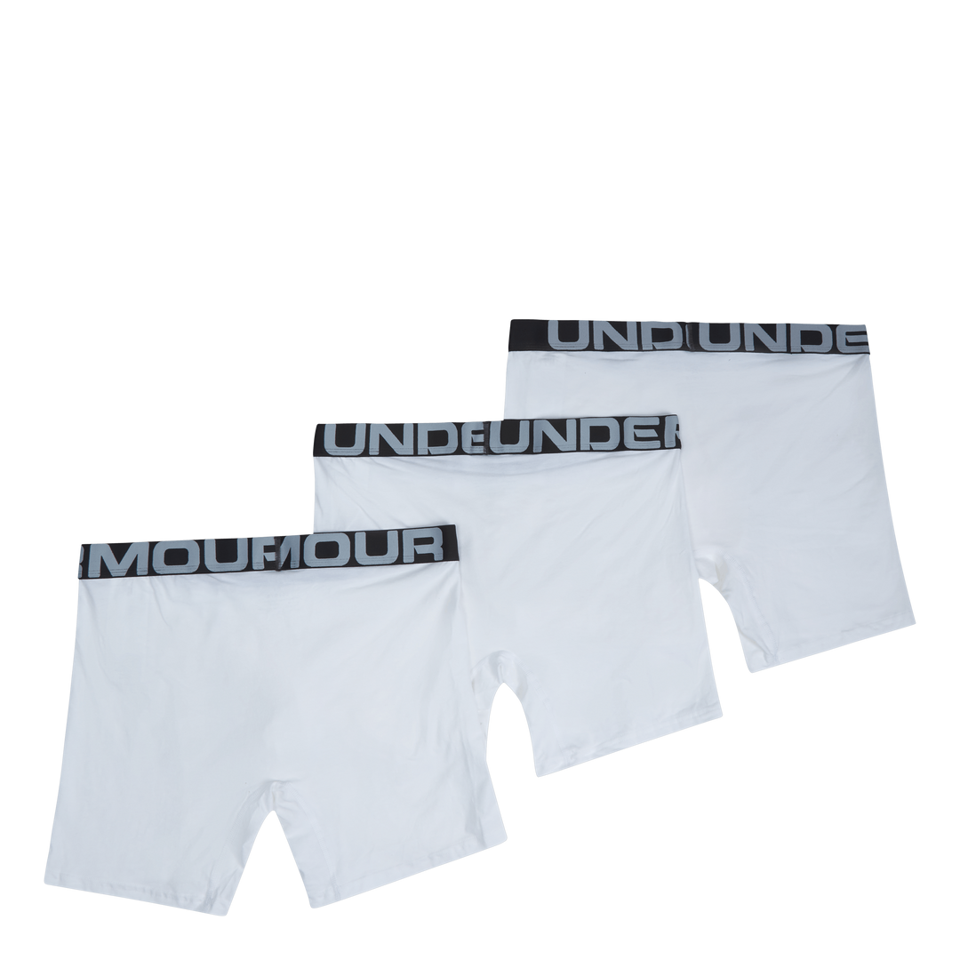 UA Charged Cotton 6in 3 Pack