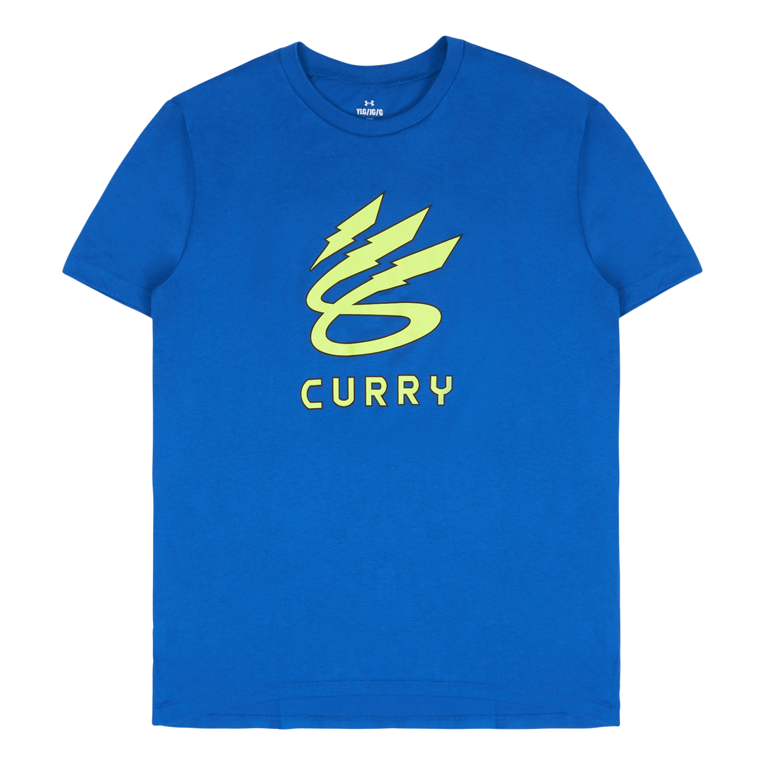 KIDS UA CURRY LIGHTNING LOGO SS