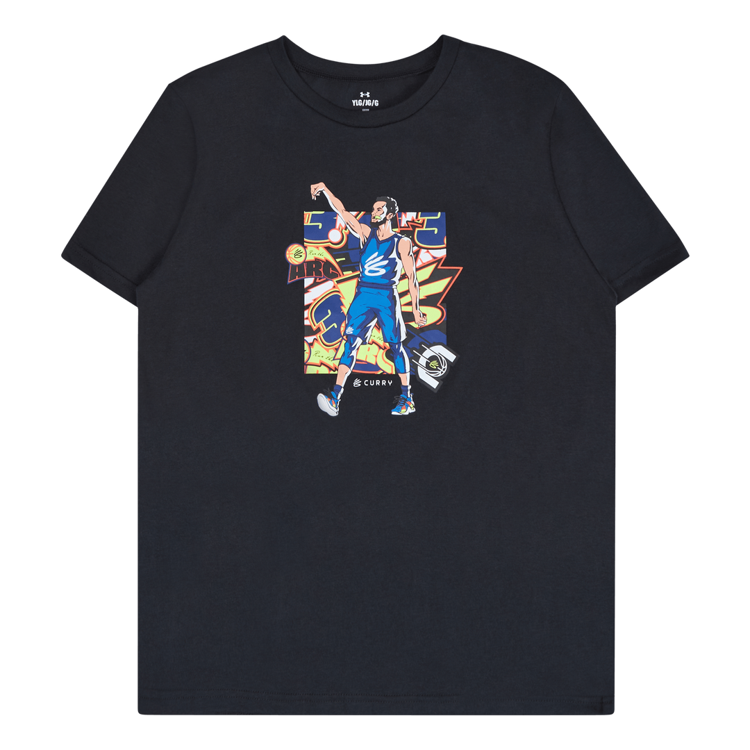 KIDS UA CURRY LIGHTNING LOGO SS