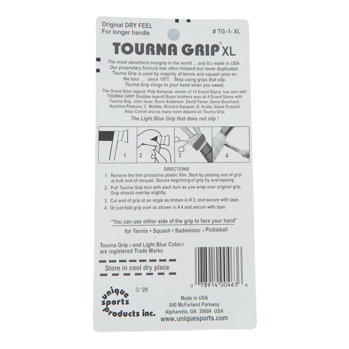 Tourna Tourna Grip Xl 3-pack Blue