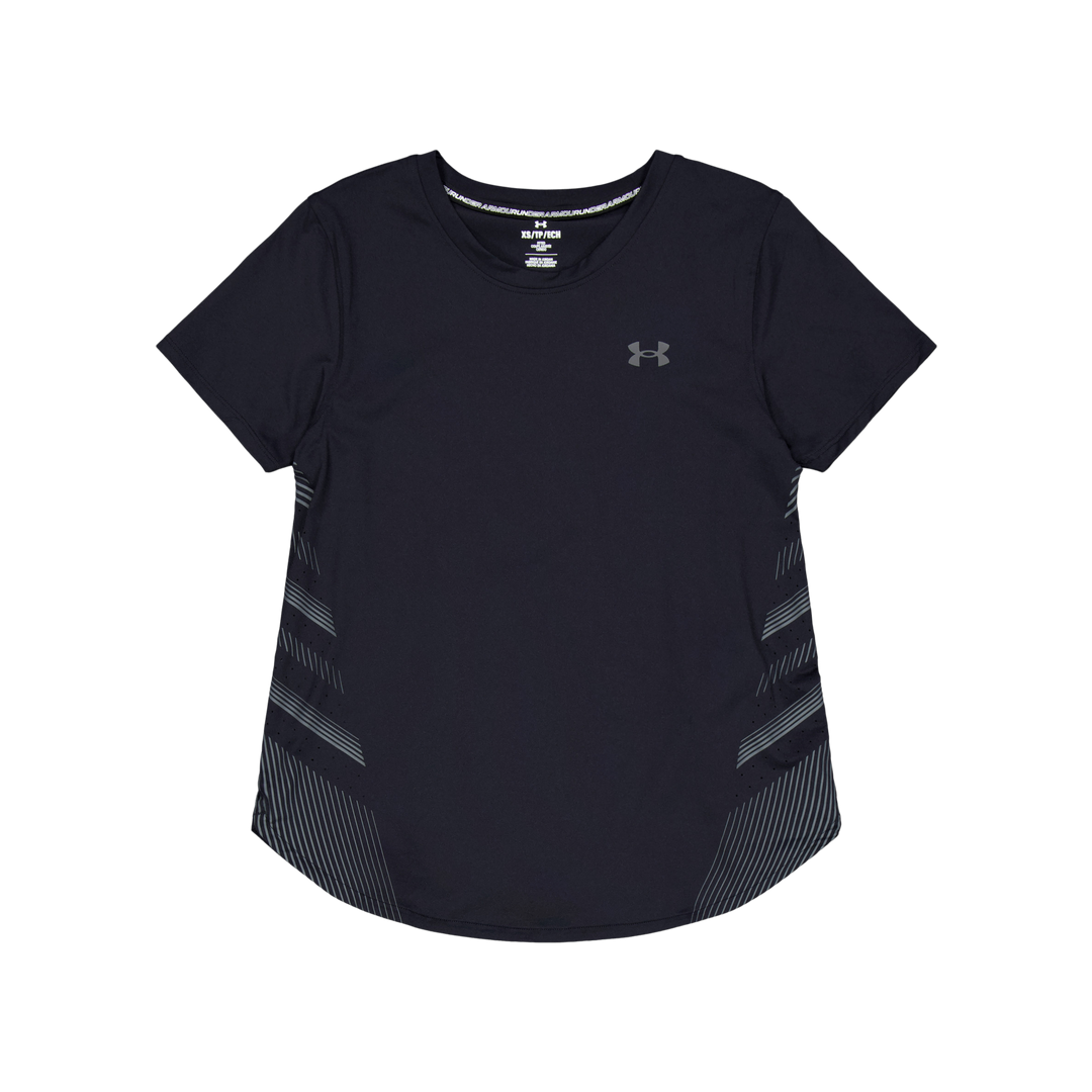 Ua Iso-chill Laser Tee Ii Black
