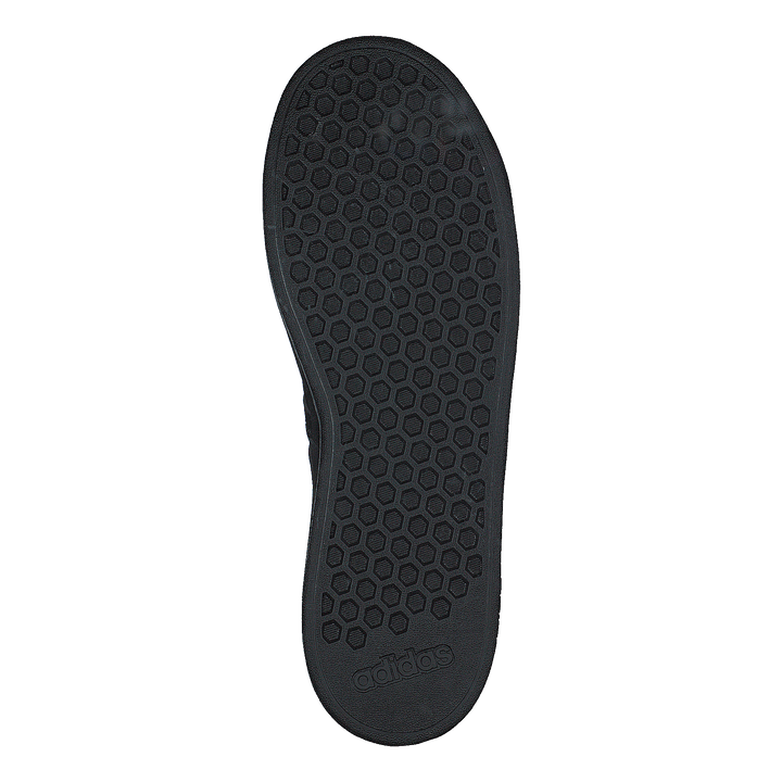 Grand Court Elastic Lace and Top Strap Shoes Core Black / Core Black / Grey Six