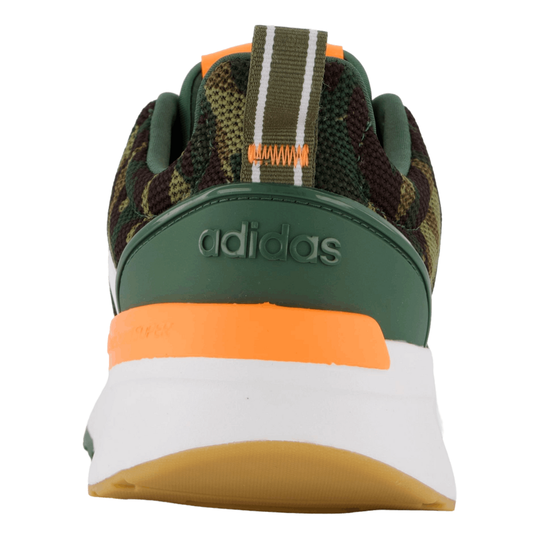 Racer TR21 Cloudfoam Lifestyle Running Shoes Green Oxide / Cloud White / Screaming Orange
