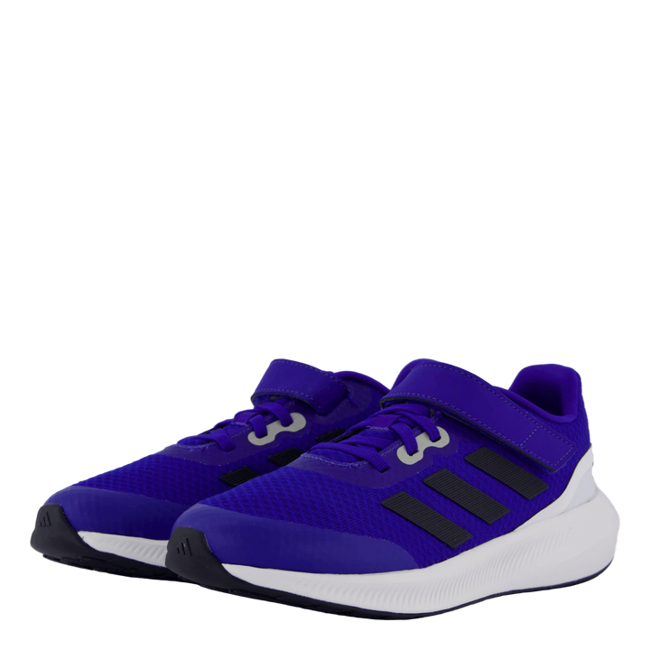 RunFalcon 3.0 Elastic Lace Top Strap Shoes Lucid Blue / Legend Ink / Cloud White