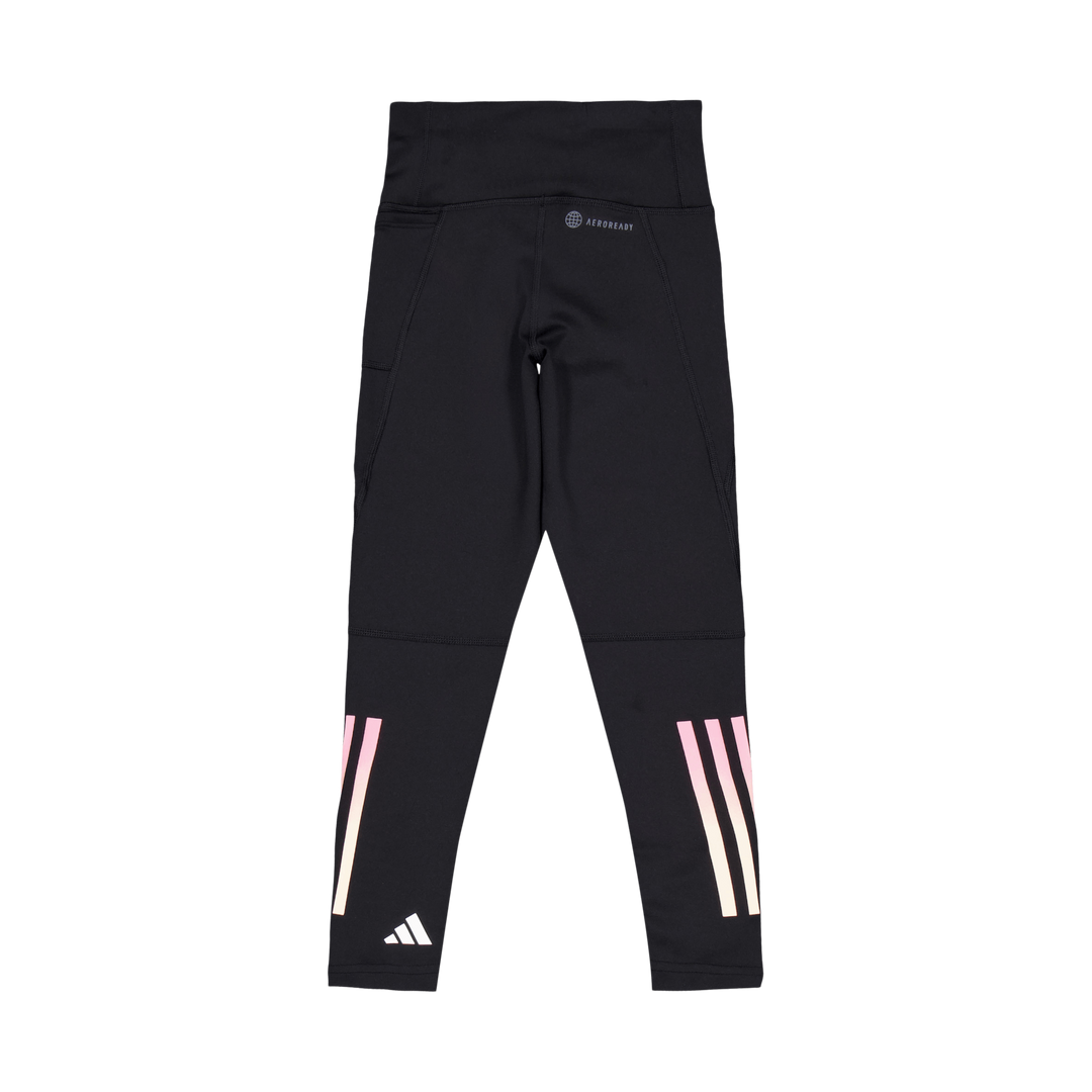 AEROREADY 3-Stripes High-Rise 7/8 Optime Pocket Leggings Black