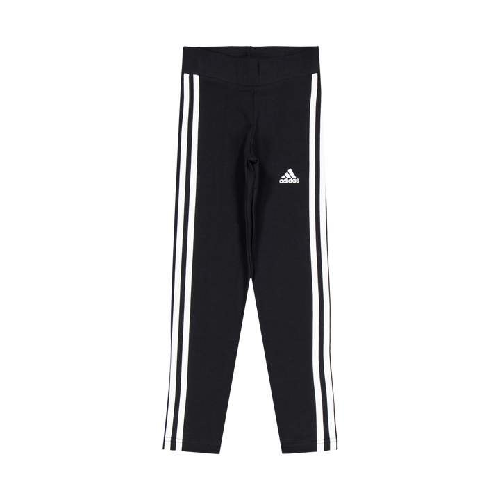 Essentials 3-Stripes Cotton Leggings Black