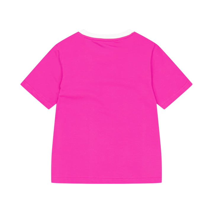 Essentials 3-Stripes Cotton Loose Fit Boyfriend T-Shirt Selufu/White