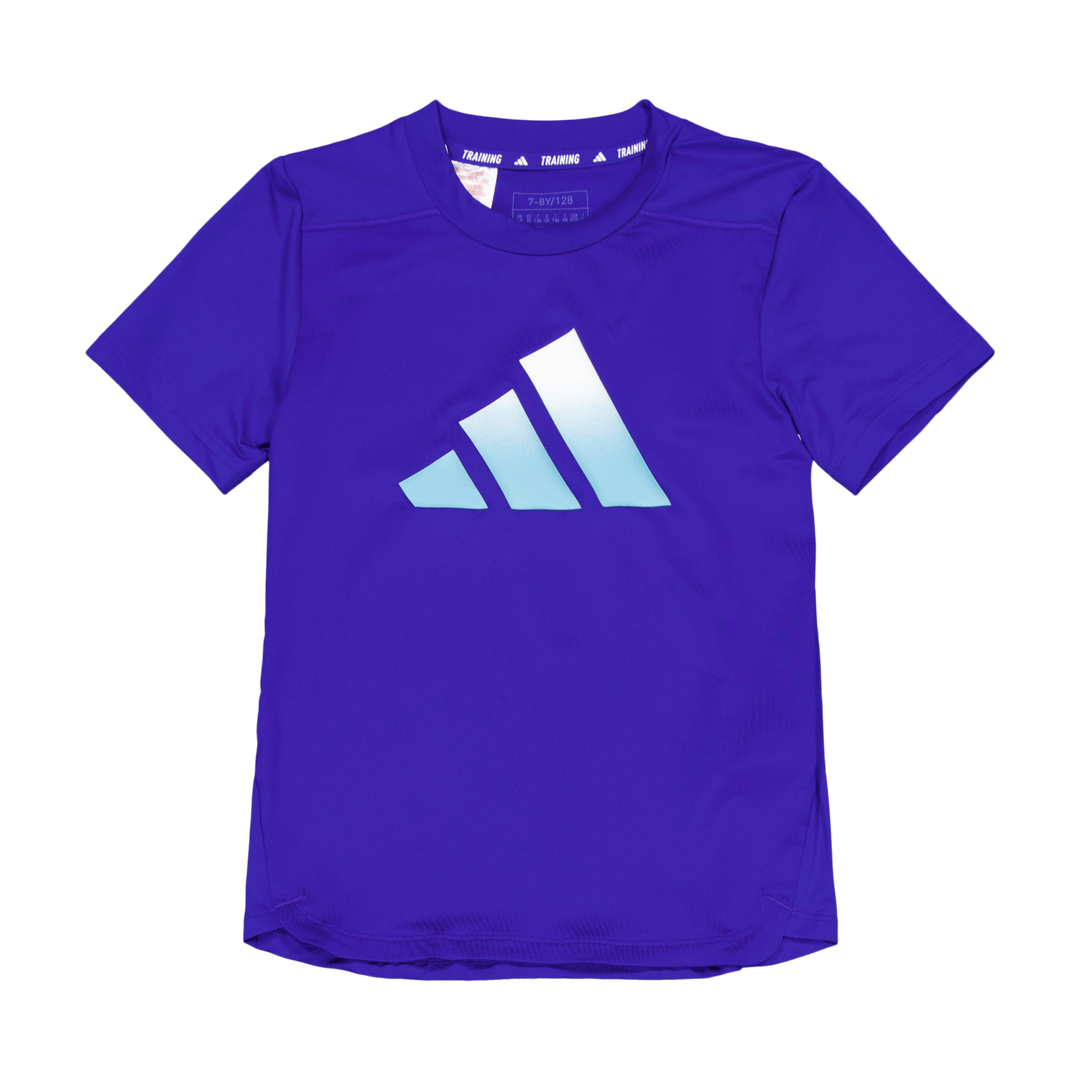 Train Icons AEROREADY Logo T-Shirt Lucblu/White/Preblu