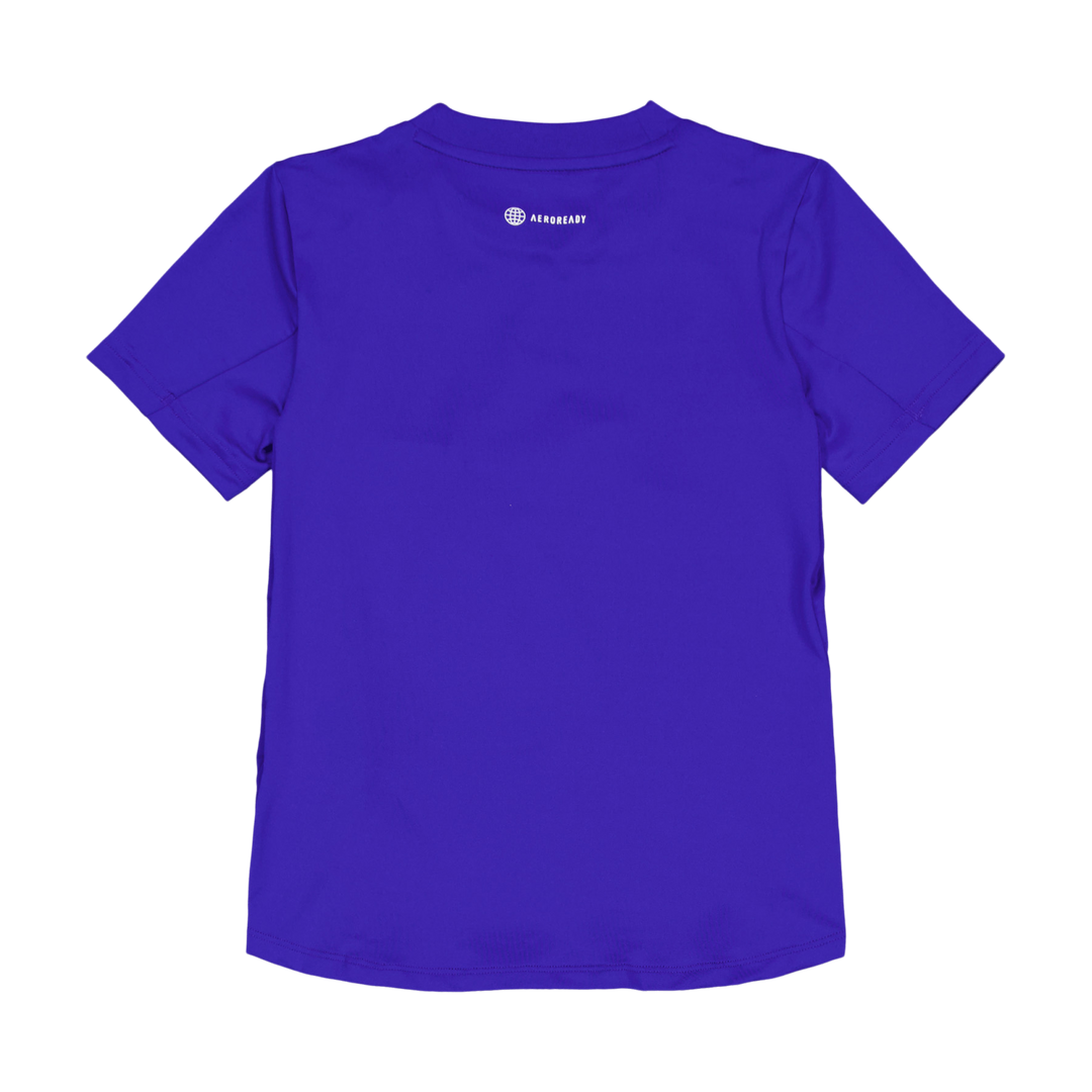 Train Icons AEROREADY Logo T-Shirt Lucblu/White/Preblu