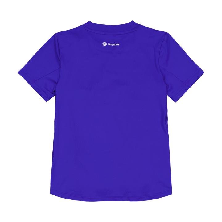 Train Icons AEROREADY Logo T-Shirt Lucblu/White/Preblu