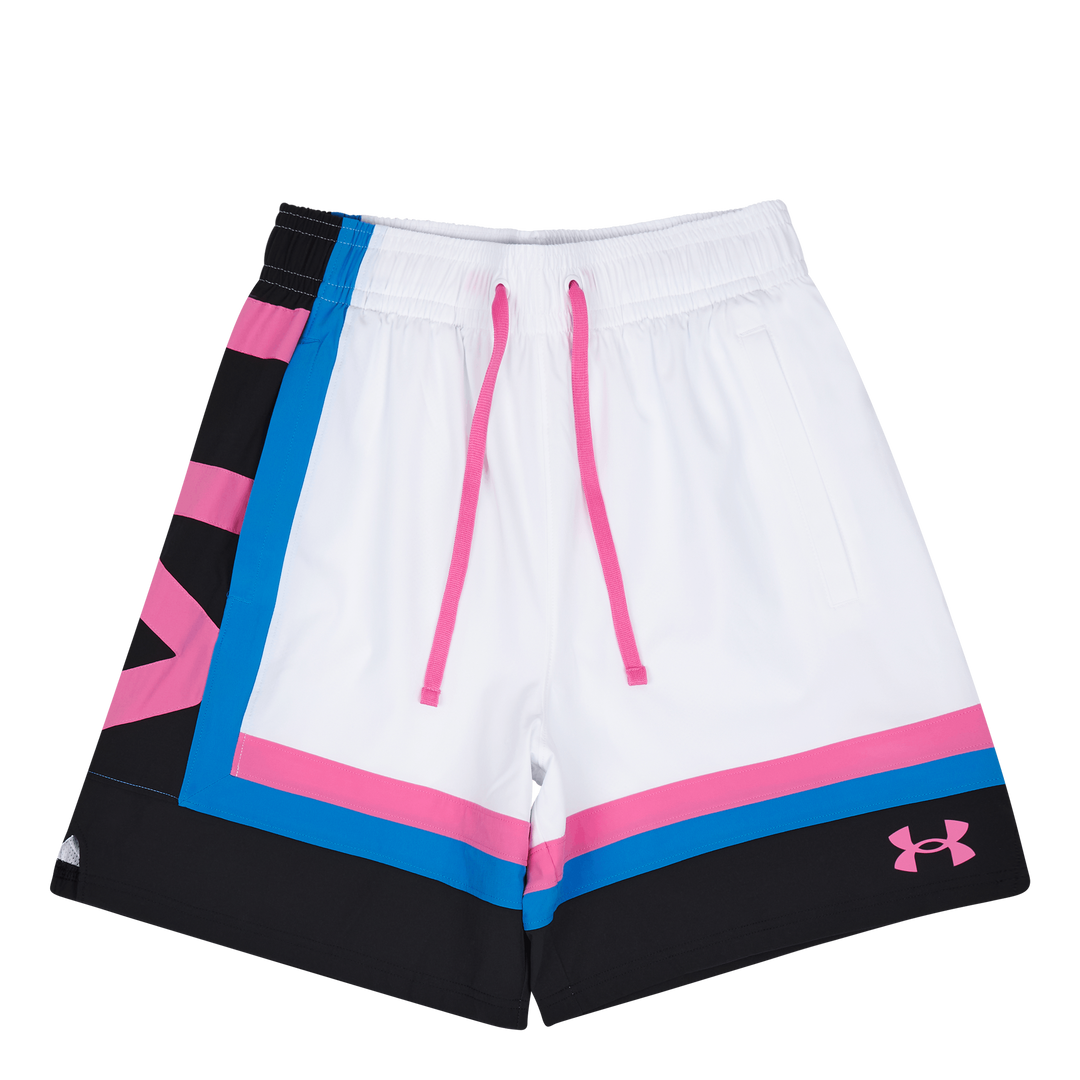 Ua Baseline Woven Short Ii White
