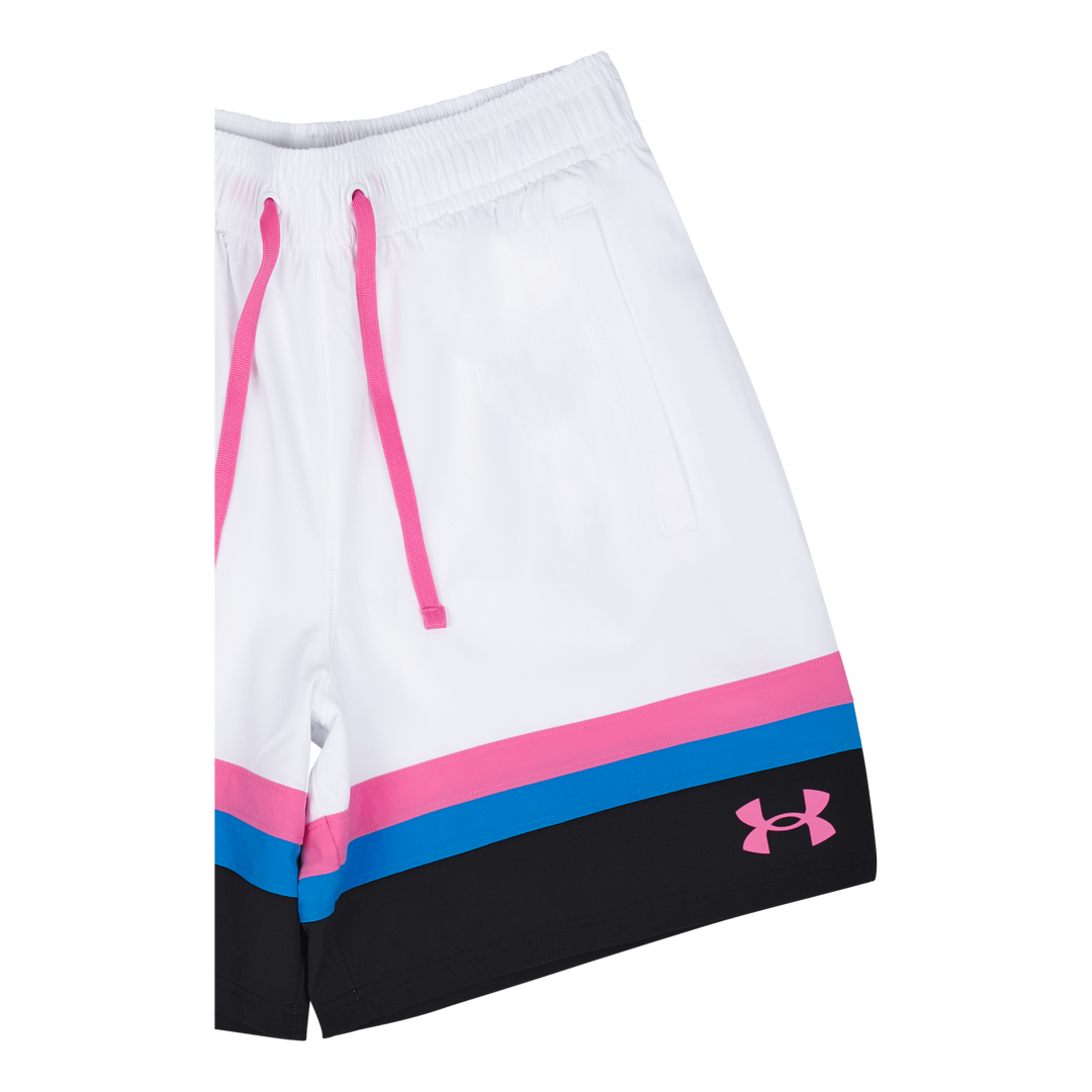 Ua Baseline Woven Short Ii White