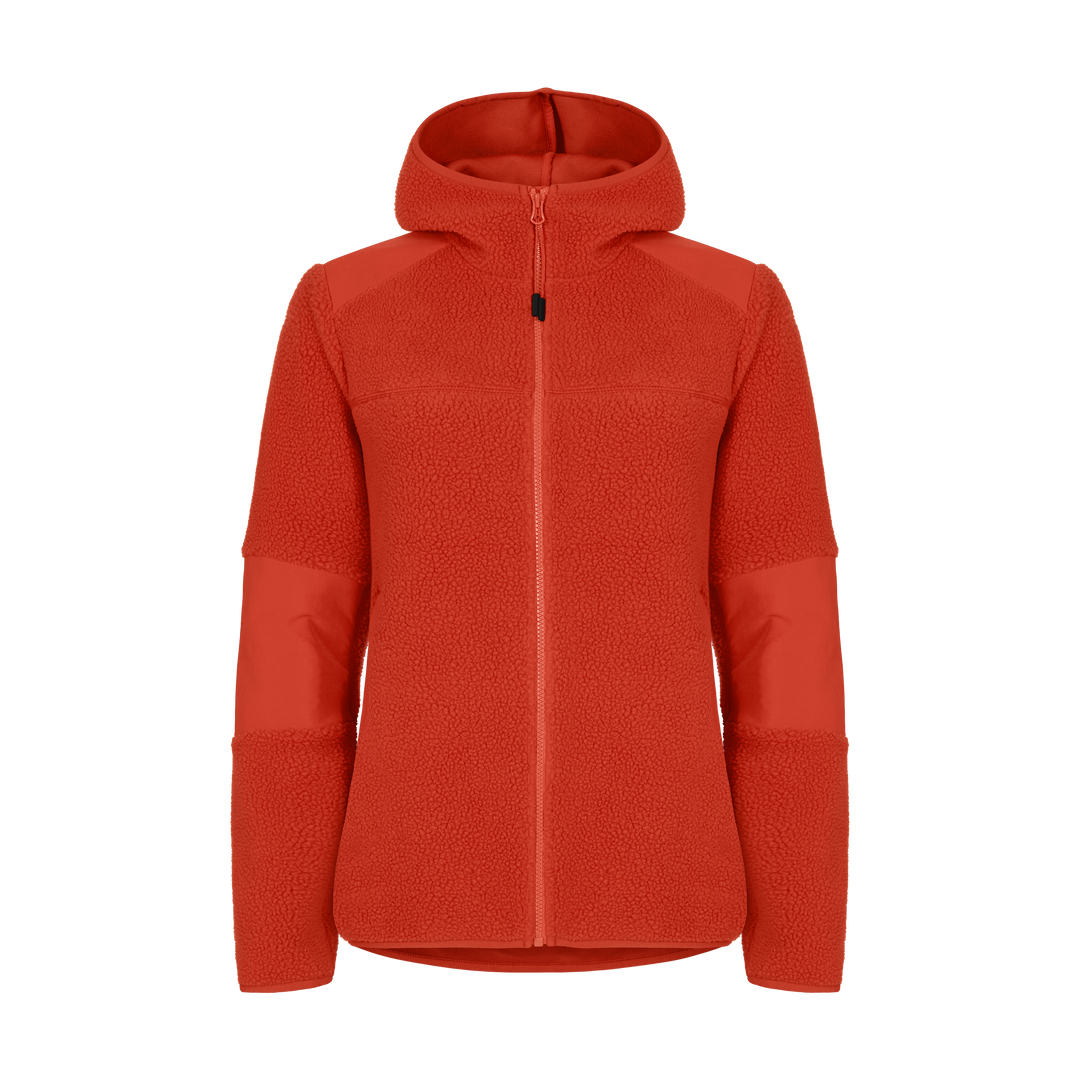 Wazzi Pile Hoodie Poinciana