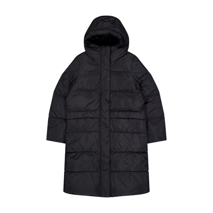 Reign Hood Coat Black