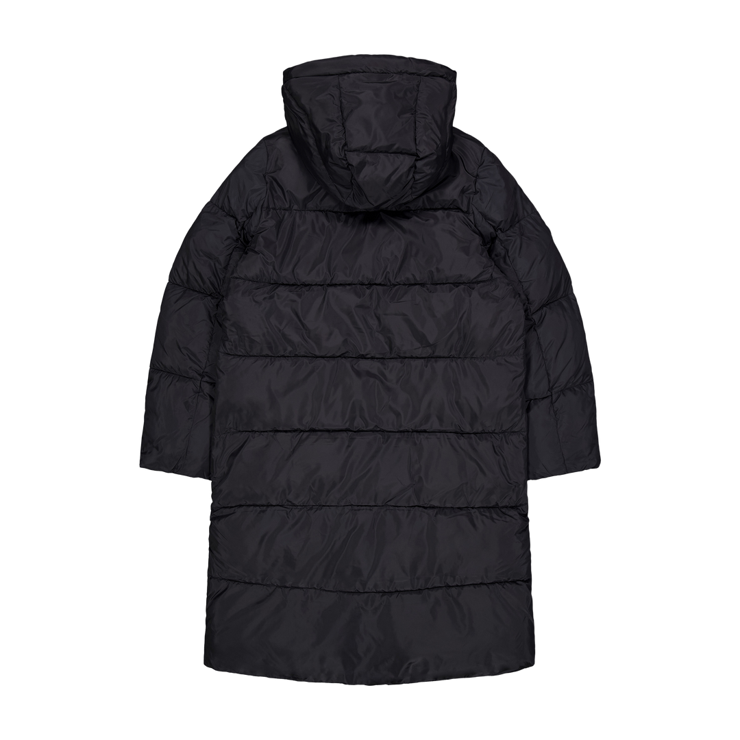 Reign Hood Coat Black