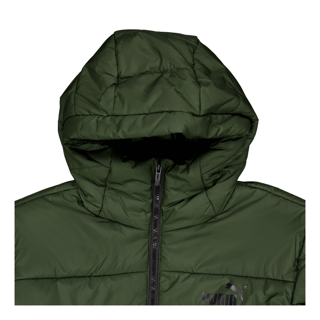 Ess Hooded Padded Jacket Myrtle