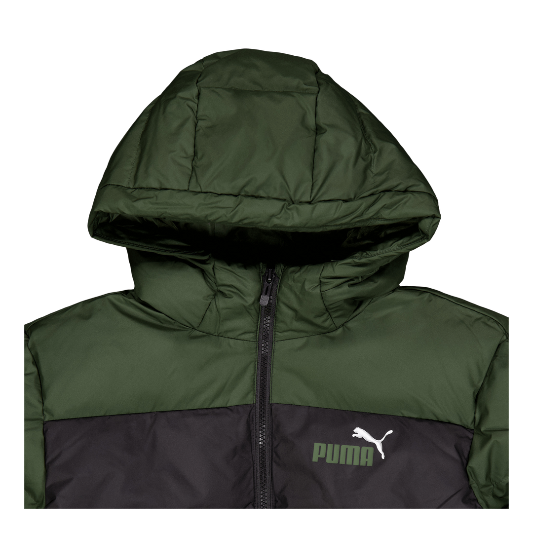 Colourblock Polyball Hooded Ja Puma Black-myrtle