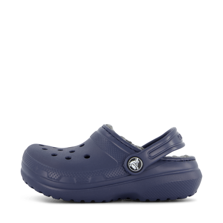 Classic Lined Clog Kids Navy / Charcoal