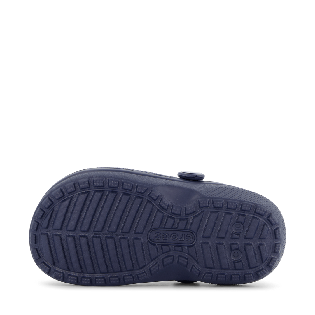Classic Lined Clog Kids Navy / Charcoal