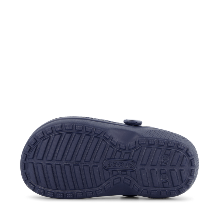 Classic Lined Clog Kids Navy / Charcoal