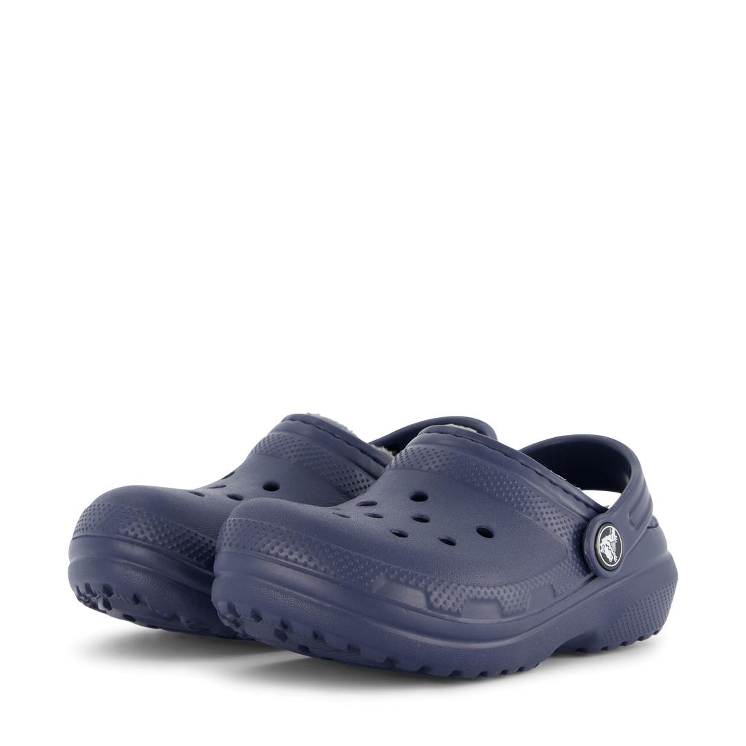 Classic Lined Clog Kids Navy / Charcoal