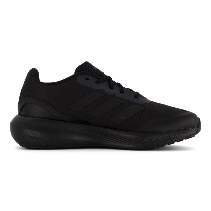 RunFalcon 3 Lace Shoes Core Black / Core Black / Core Black