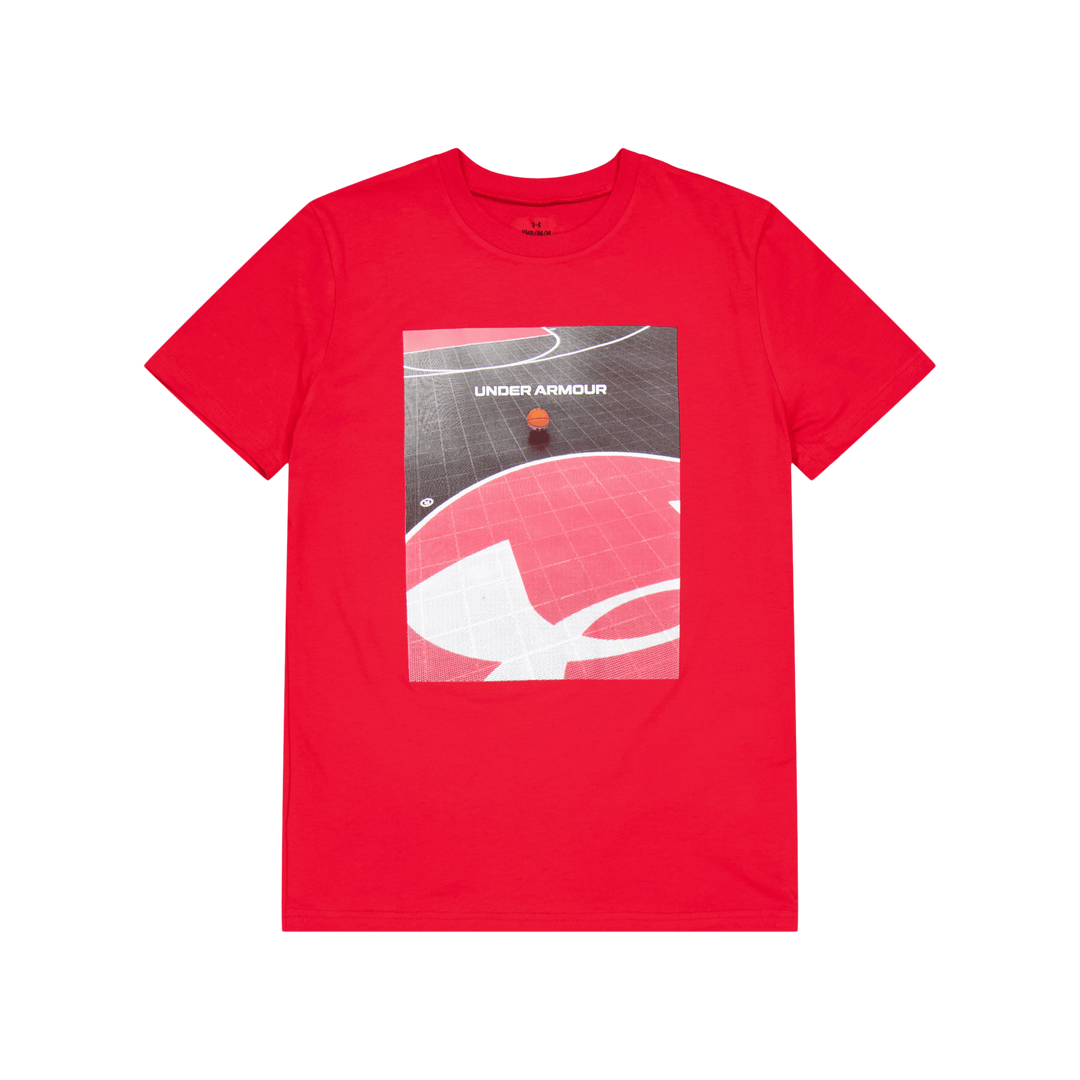 Ua Bball Outside Ss Dark Maroon